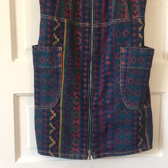 Marc by Marc Jacobs printed denim zipper dress - Picture 3 of 5